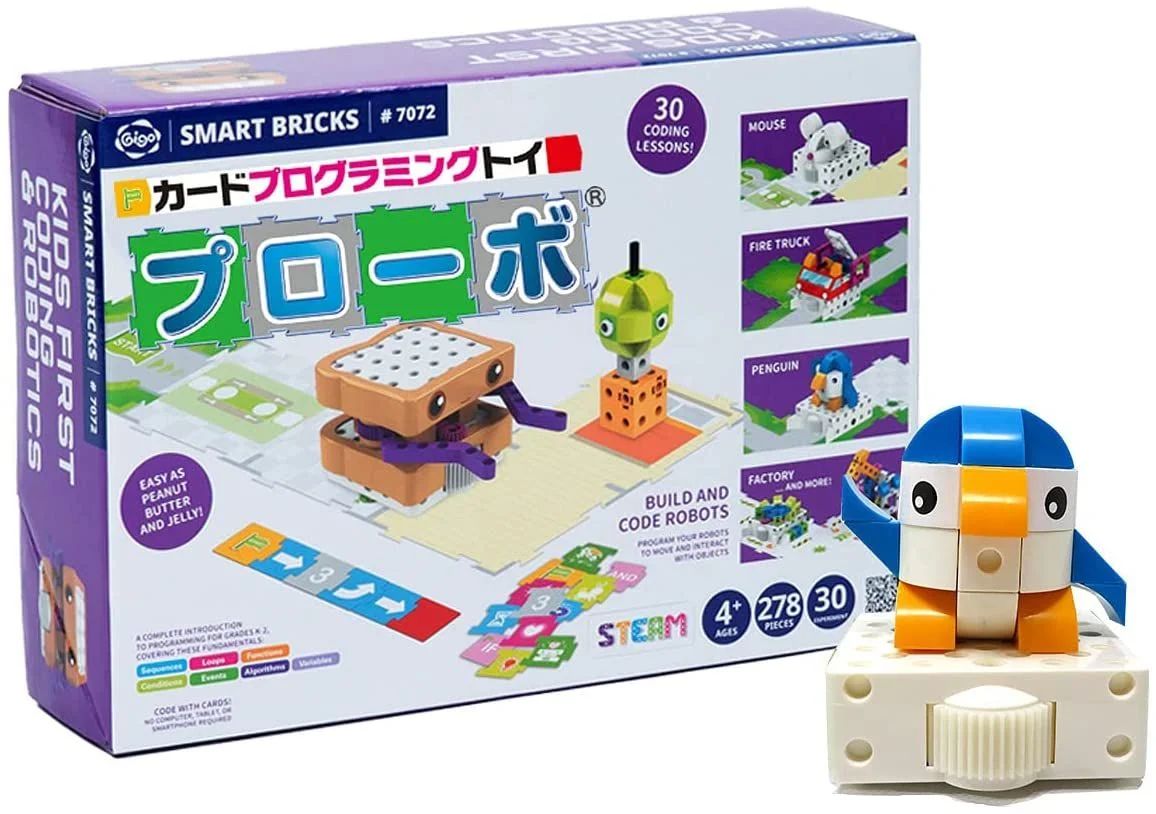 プログラミング おもちゃ プローボ カードでプログラミング ブロック ロボット 知育玩具　　4歳〜推奨