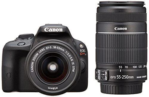 Canon デジタル一眼レフカメラ EOS Kiss X7 ダブルズームキット EF-S18-55ｍｍ/EF-S55-250ｍｍ付属 KISSX7-WKIT