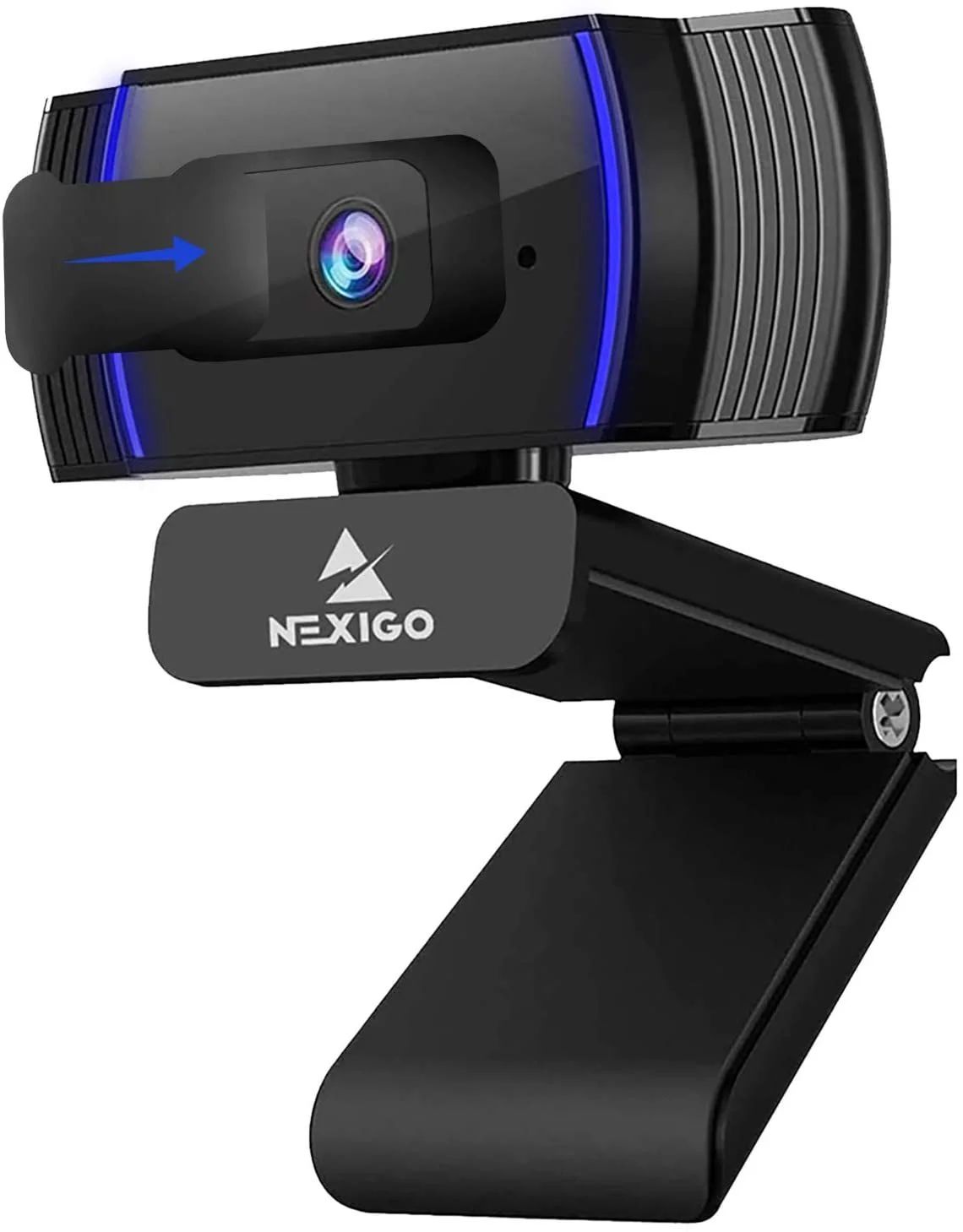 2020 AutoFocus 1080pストリーミングWebカメラ（ステレオマイクとプライバシーカバー付き）NexiGo FHDUSBWebカメラオンラインクラスズームミーティングSkypeFacetimeチームPCMacラップトップデスクトップ