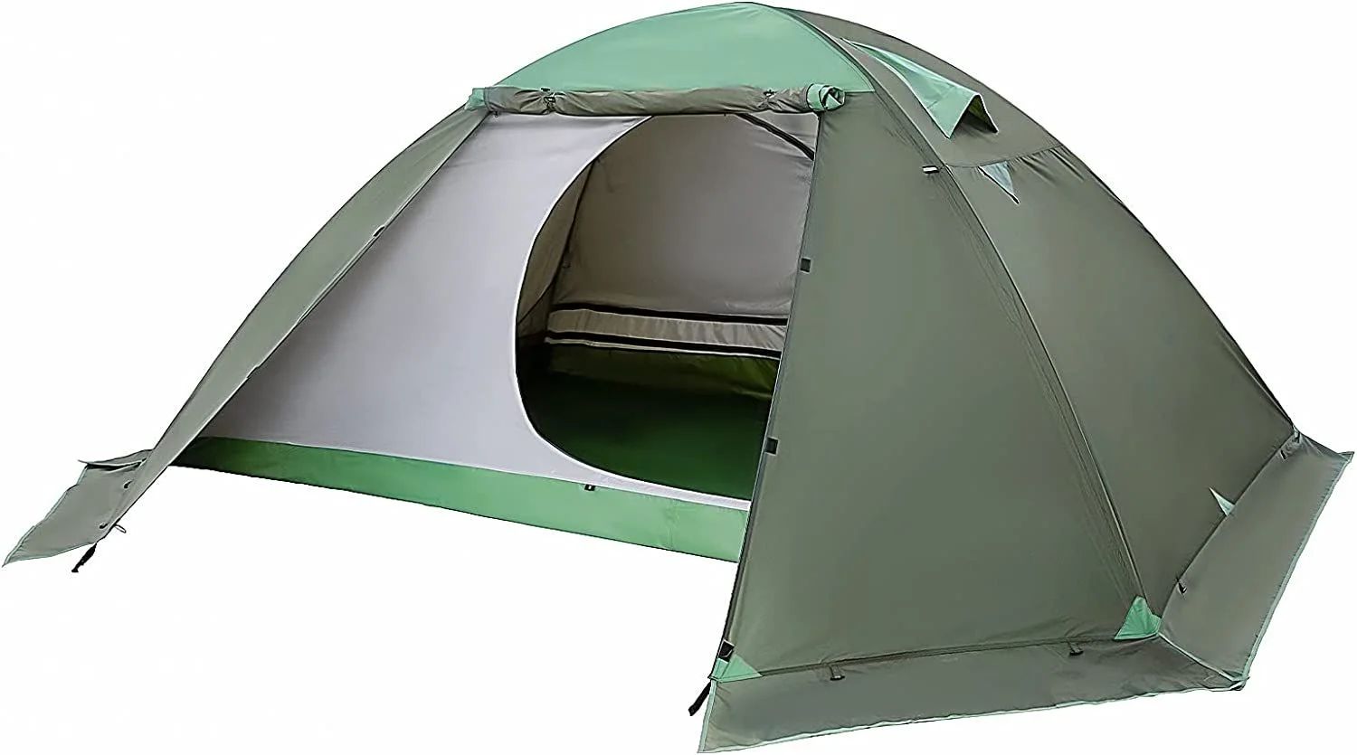 GEERTOP テント4-6人用 大型テント キャンプテント ファミリーテント 前室 スカート付き 二重層 耐水圧5000mm 防水 4シーズンテント アウトドア ツーリング 簡単設営